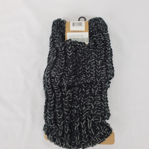 Sperry Leg Warmers Knit Gray w/ Logo - Picture 3 of 3